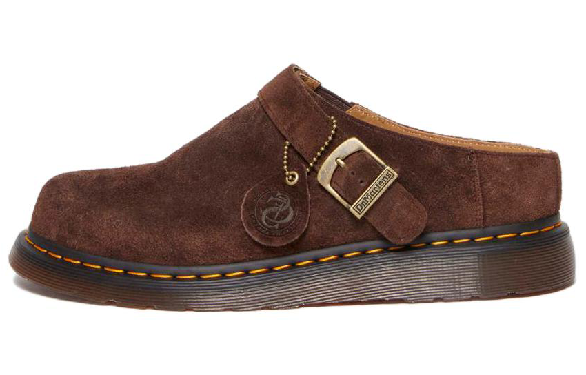 Dr.Martens Isham Dr.Martens Suede Shoe 'Dark Brown'