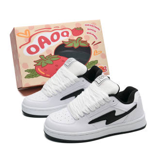 OAOQ Cushioning Abrasion Resistant Lightweight Height Increasing Low top Casual Shoes Unisex