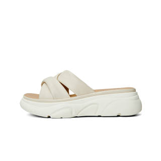 PT'SON Slide Slippers Women's Ecru