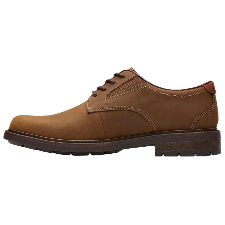 Clarks Leather Dress Shoes Men's Brown