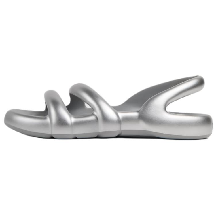 CAMPER CAMPER Kobarah Flat One Strap Sandals Women's Silver