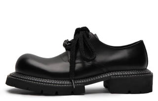 Viplander Top Grain Cow Leather Casual Shoes Men's Black