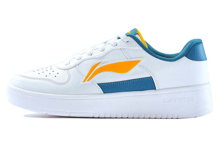Li-Ning Li Ning Sports Fashion Textile, Synthetic Leather Cushioning Abrasion Resistant Breathable Low top Casual Shoes Men's