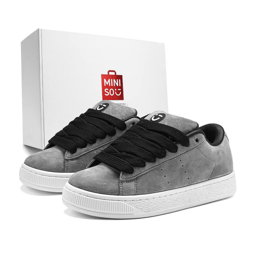 MINISO MINISO Casual Shoes Unisex Low Top Gray