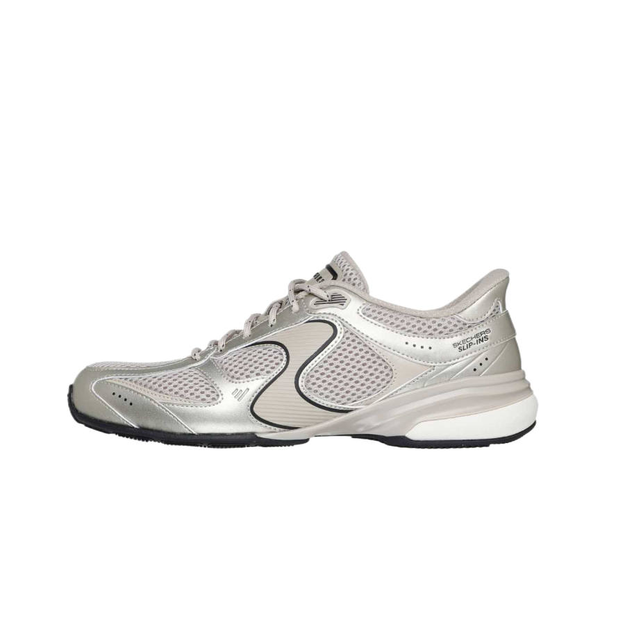 Skechers Exhilarate Low top Casual Shoes Women's Silver Gray