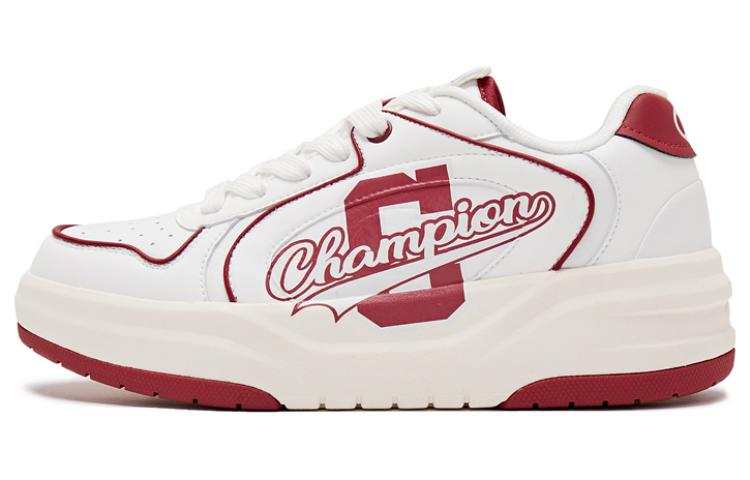 Champion Varsity 1 School Team Shoes Low top Skateboard Shoes Women's Red