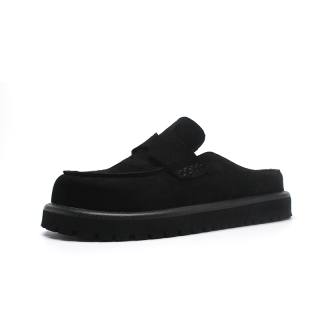 CHAOSHU Rubber Sole Slip Resistant Abrasion Resistant Closed Toe Slippers Men's