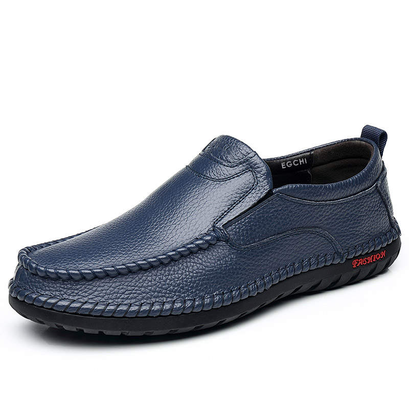 EGCHI Men's Casual Shoes Men's Low Top Black
