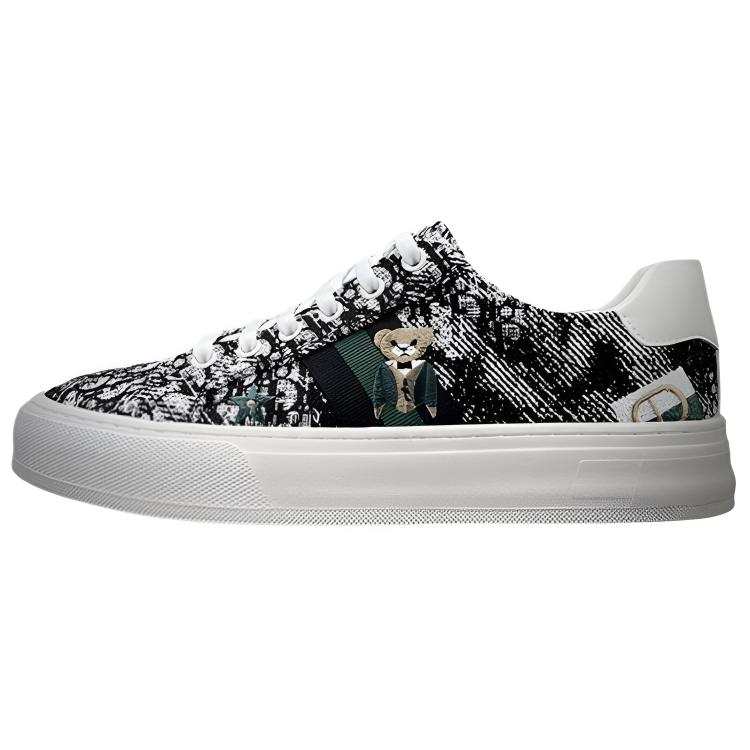 H2 H2 Low top Skateboard Shoes Men's Black