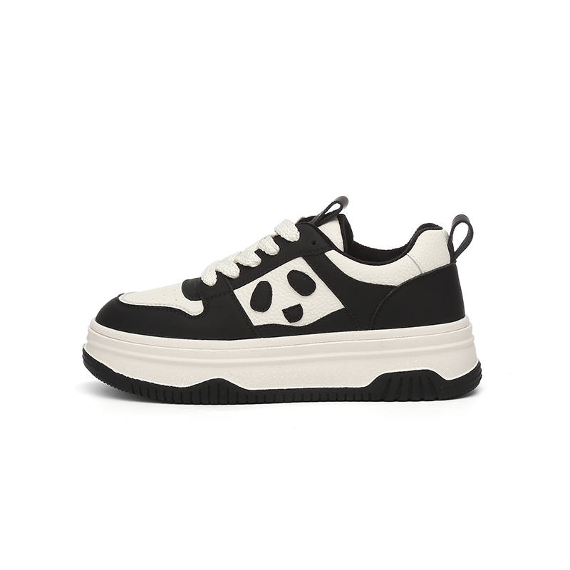 DAPHNE DAPHNE High top Skateboard Shoes Women's Black White