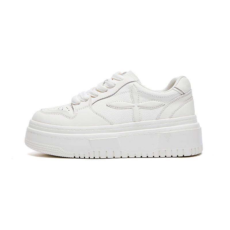MALEMONKEY Slip Resistant Abrasion Resistant Slip Resistant Abrasion Resistant Low top Casual Skate Shoes Women's White