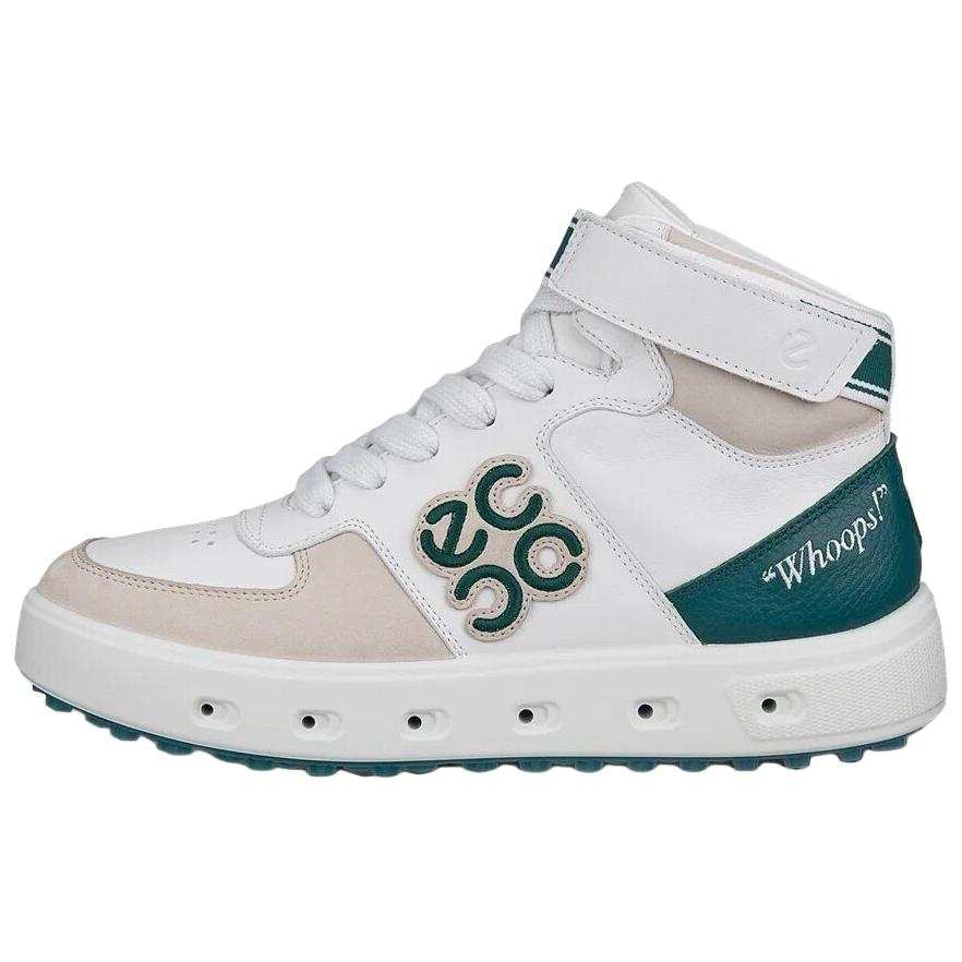 Ecco Street 720 Leather High top Golf Shoes Women's Multicolor