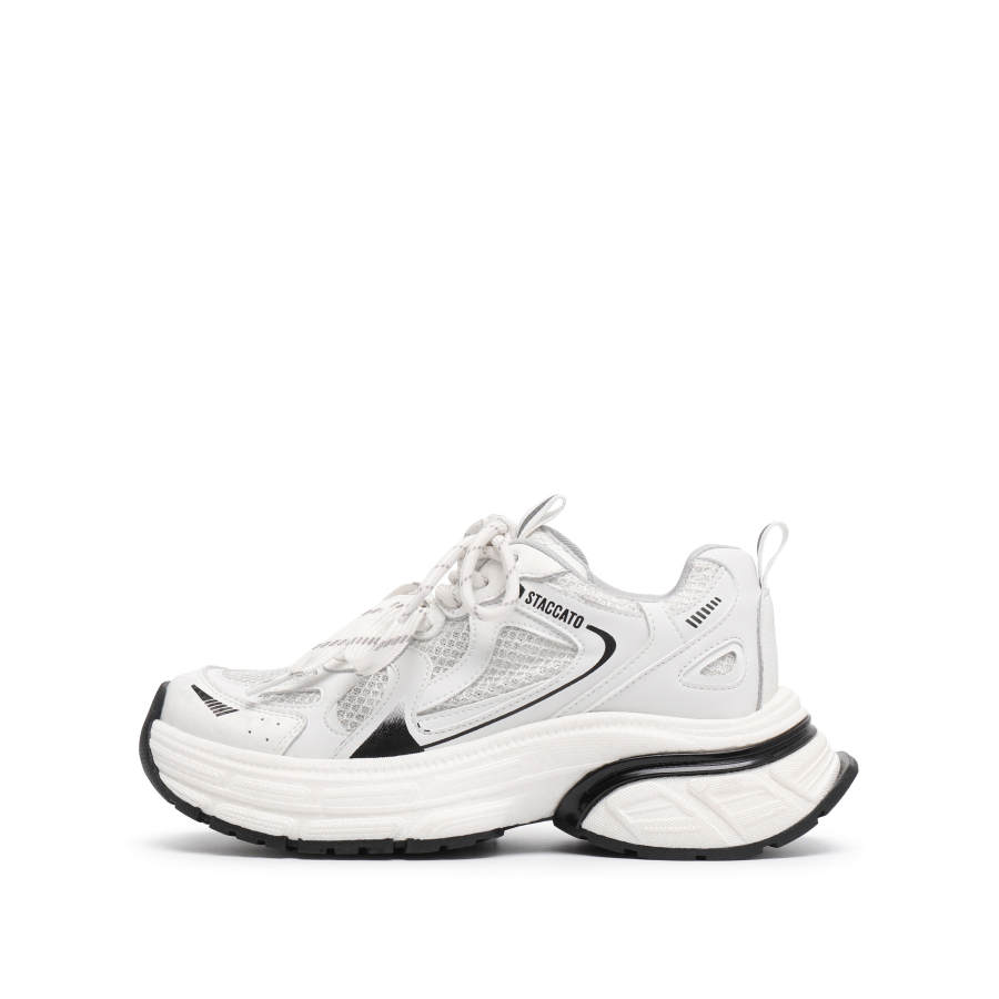 Staccato Fabric Low top Chunky Sneakers Unisex