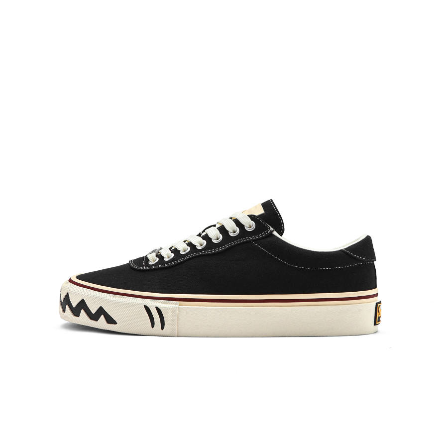 MINISO Skateboard Shoes Unisex Low Top Black White/White/White Red/Gray Green