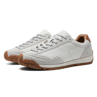 KUNGFUDEER Thread Line Collection Low top Casual Shoes Unisex White