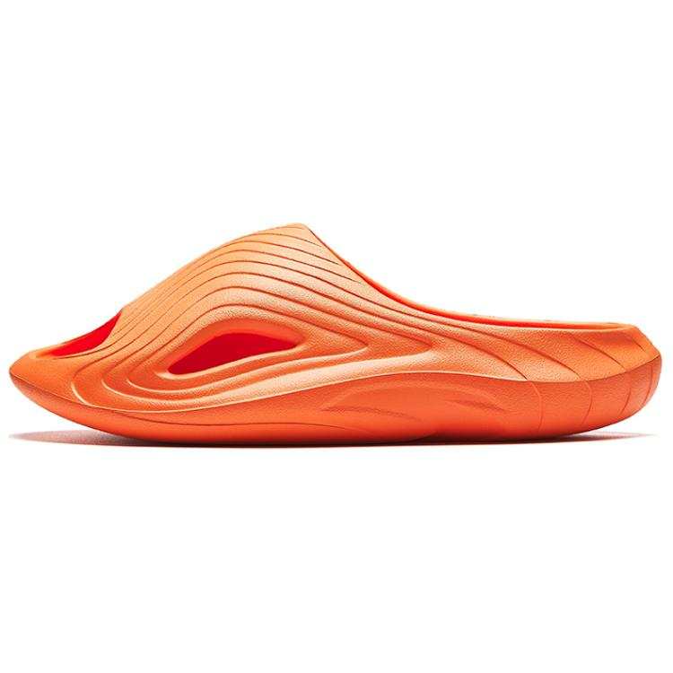 Anta Slip Resistant Slip Resistant Slide Slippers Men's Bright Orange