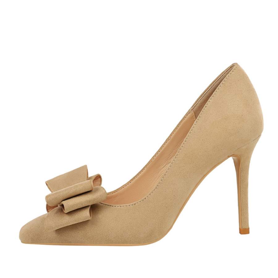 YAFEI XUANYU Slim Heel High Heels 10cm Women's