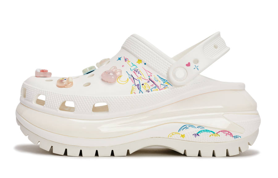 Crocs Crocs Mega Crush Clog EVA Clogs Unisex White
