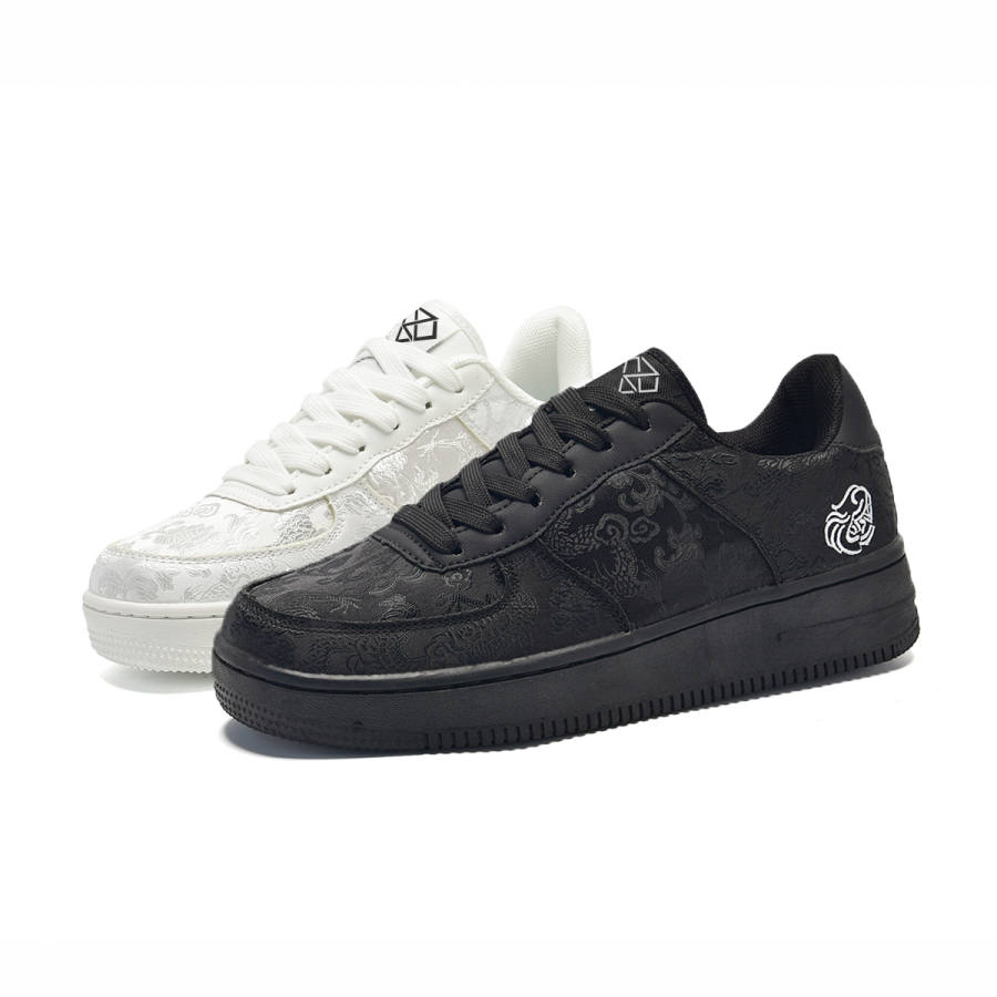 QUANXIAOXIAO Coverage Abrasion Resistant Balance Low top Skateboard Shoes Unisex