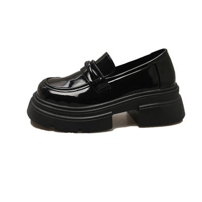 IHBOZ Microfiber Leather Loafers 5CM Women's