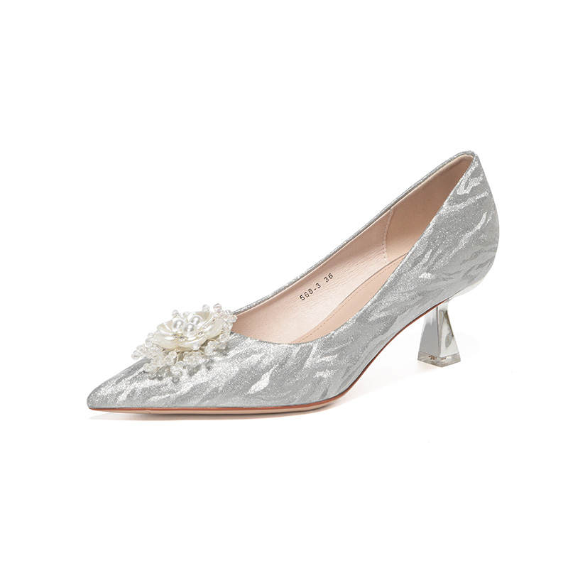 Bamiti Bamiti High Heels Women's Silver
