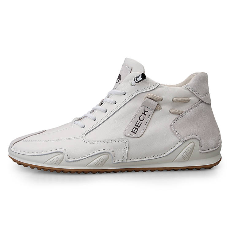 BECK Cow Leather Slip Resistant Abrasion Resistant High top Casual Shoes Women's