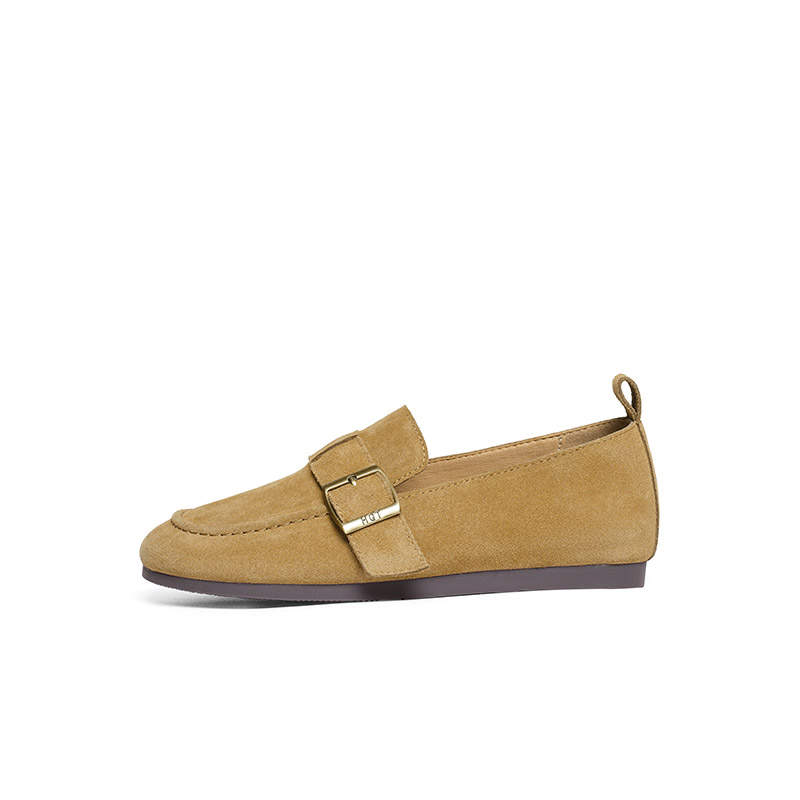 RED DRAGONFLY Cow Split Leather Casual Shoes 1.5cm Women's