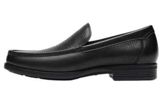 SAINT ANGELO Leather Casual Shoes Men's Black