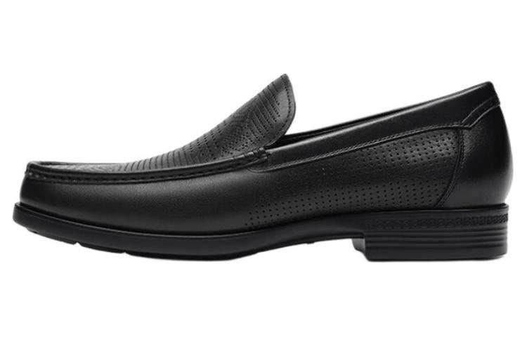 SAINT ANGELO Leather Casual Shoes Men's Black
