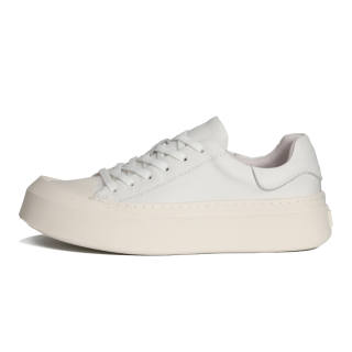 TIEKE Slip Resistant Slip Resistant Low top Casual Shoes Men's White