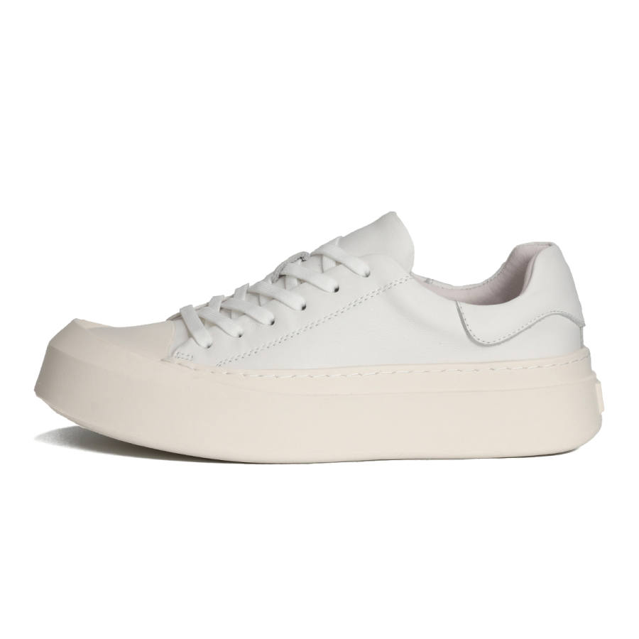TIEKE Slip Resistant Slip Resistant Low top Casual Shoes Men's White