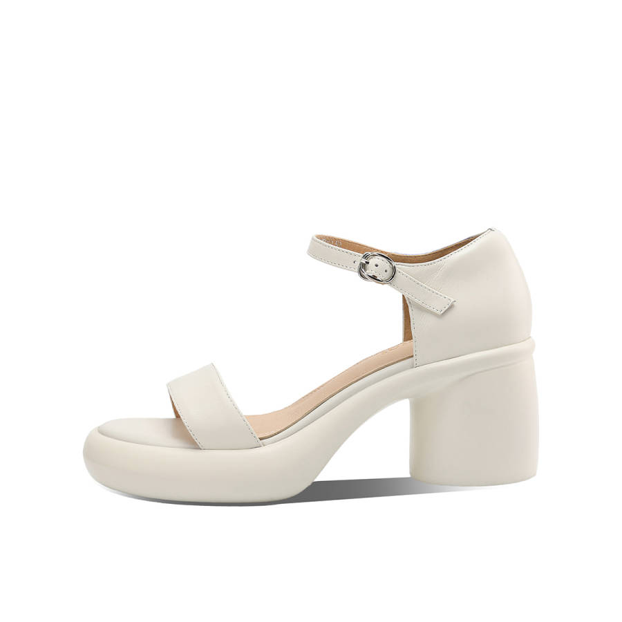 BOERDIQI Cow Leather One Strap Sandals Women's