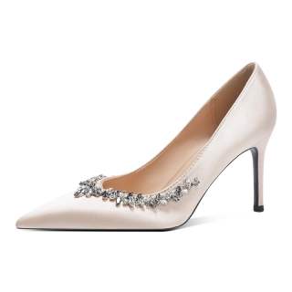 YIYIQIN Slim Heel High Heels Women's Black Gift Box Set