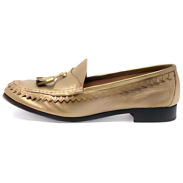 Sandro Loafers Women's Gold