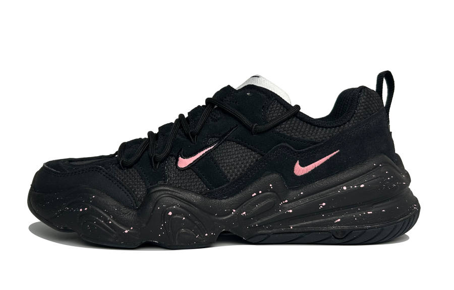 Nike Nike Tech Hera Berry Starry Sky Abrasion Resistant Slip Resistant Low top Casual Shoes Women's Black Pink