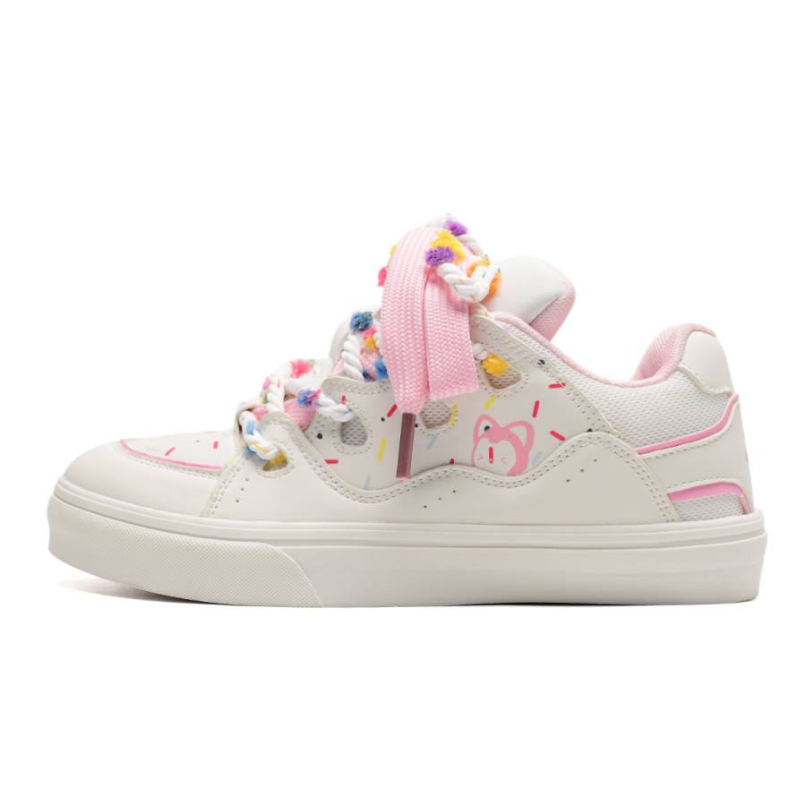 ALI THE FOX Slip Resistant, Abrasion Resistant, Lightweight, Breathable Low top Skateboard Shoes Women's