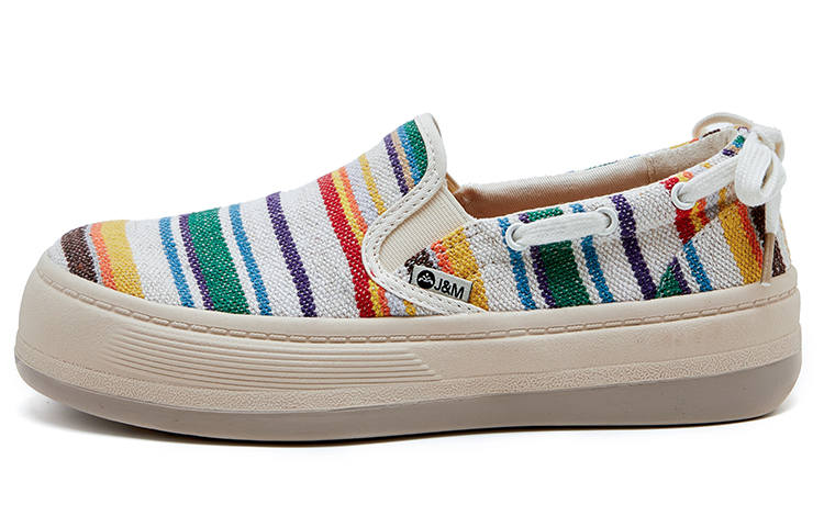 Joy&Mario Casual Shoes Women's Low Top Ecru