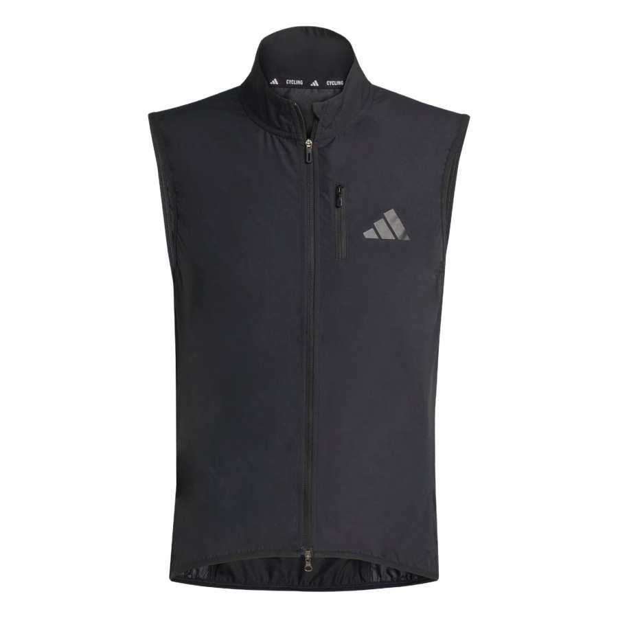 Adidas Adidas Cycling Tank Tops Men's Black Stand Collar Moderate Other