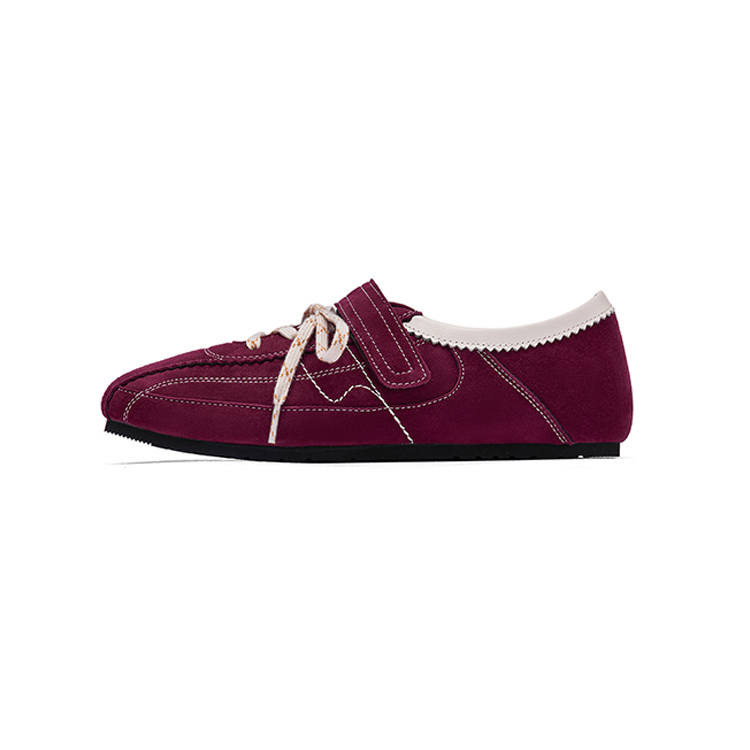 73Hours Wonder Healing Sheepskin Abrasion Resistant Low top Casual Shoes Women's