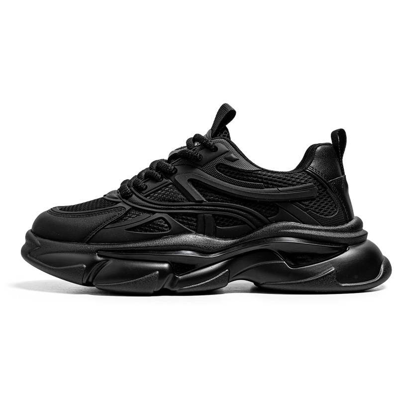 GONGNIUMEILI Abrasion Resistant Breathable Abrasion Resistant Breathable Low top Chunky Sneakers Men's