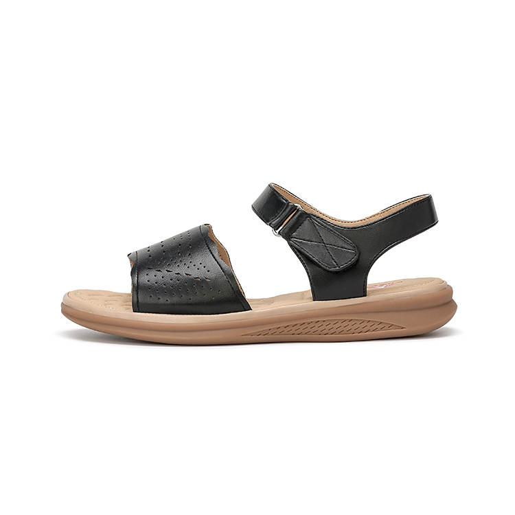 ZULIZ Mid Top Elderly Shoes Summer Style One Strap Sandals Women's