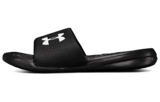 Under Armour Playmaker Fixed Strap Slippers Black