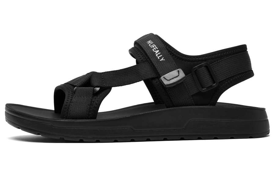 HLA HLA Beach Sandals Men's Black/Blue