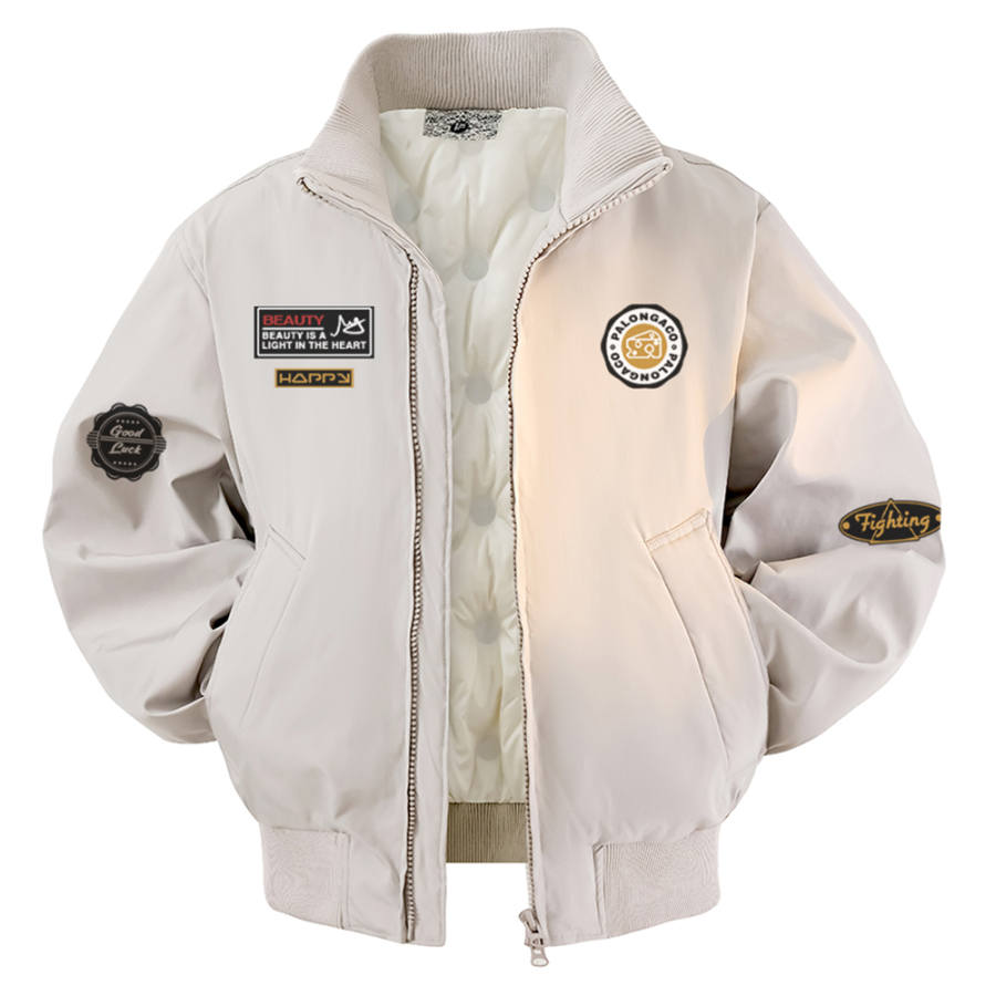 PAL ONGACO Down Jackets Unisex Stand Collar Moderate