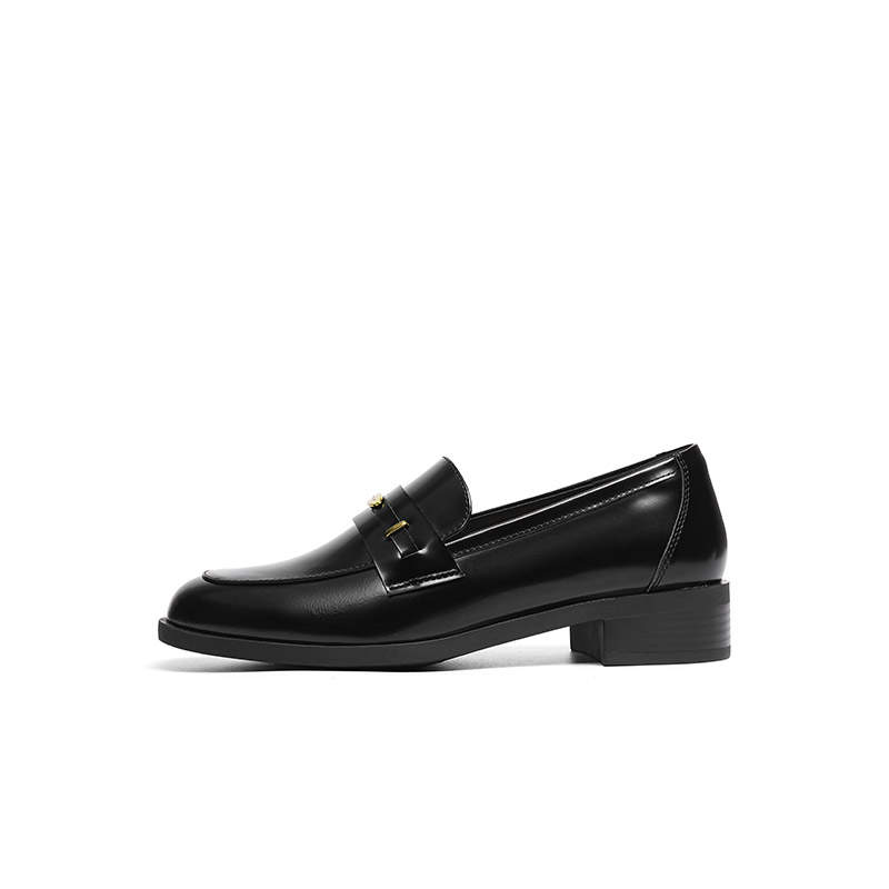 RED DRAGONFLY Cow Leather Loafers 3.5cm Women's