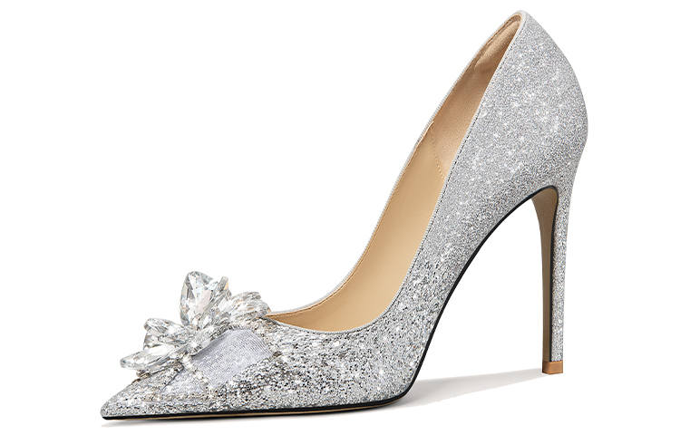 Lily Wei Thousand Form Aurora Slim Heel High Heels 10cm Women's