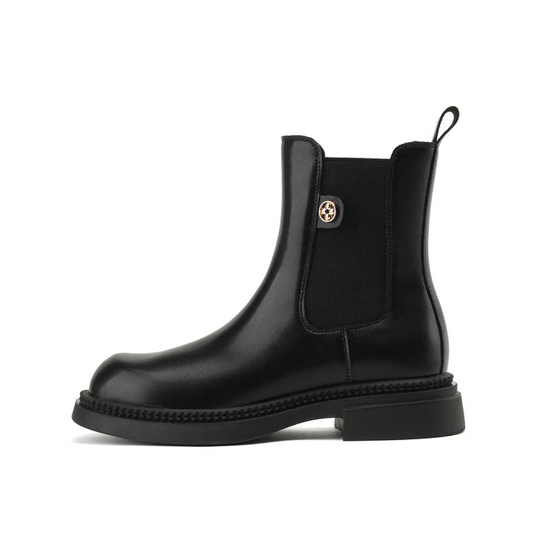 JOSINY Pu Chelsea Boots 4cm Women's