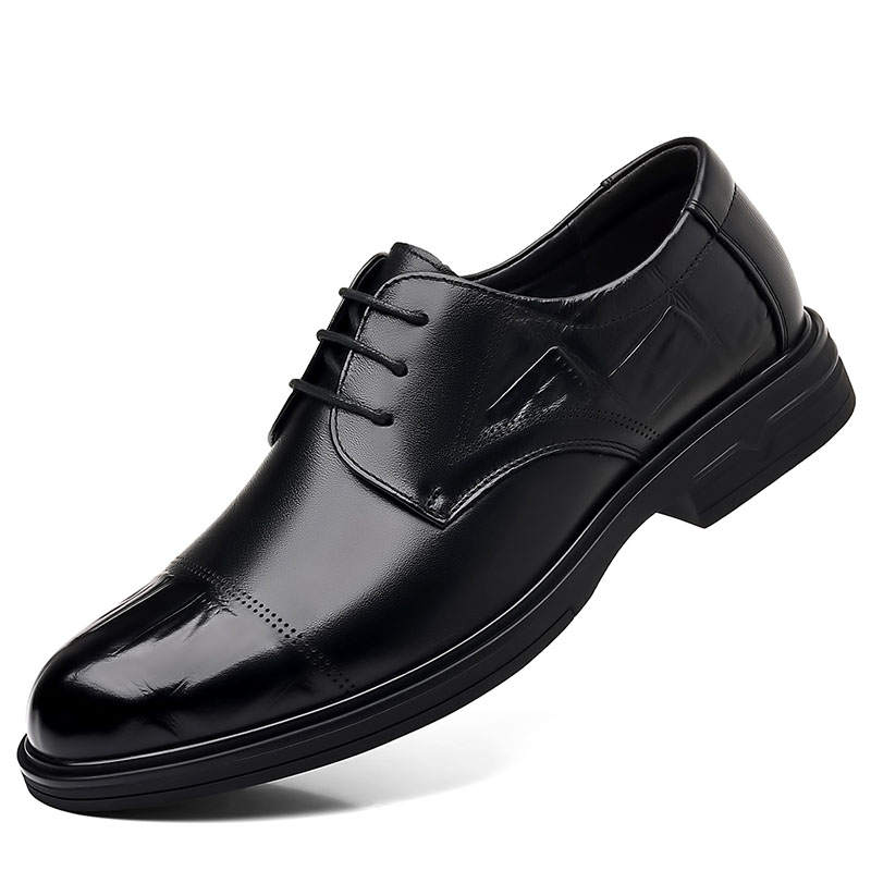 POPULAR ROUSE PR Top Grain Cow Leather Dress Shoes Men's