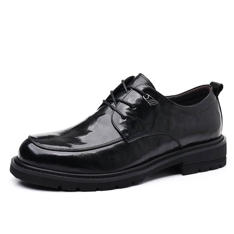 YEDANI Men's Casual Shoes Men's Low Top Black Brown