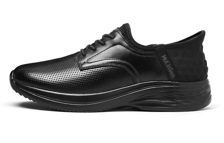 Mulinsen Top Grain Cow Leather Men's Casual Shoes Men's